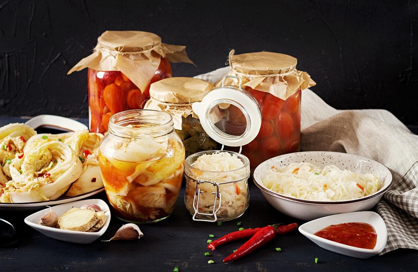 Best foods for Gut Health - Fermented Foods