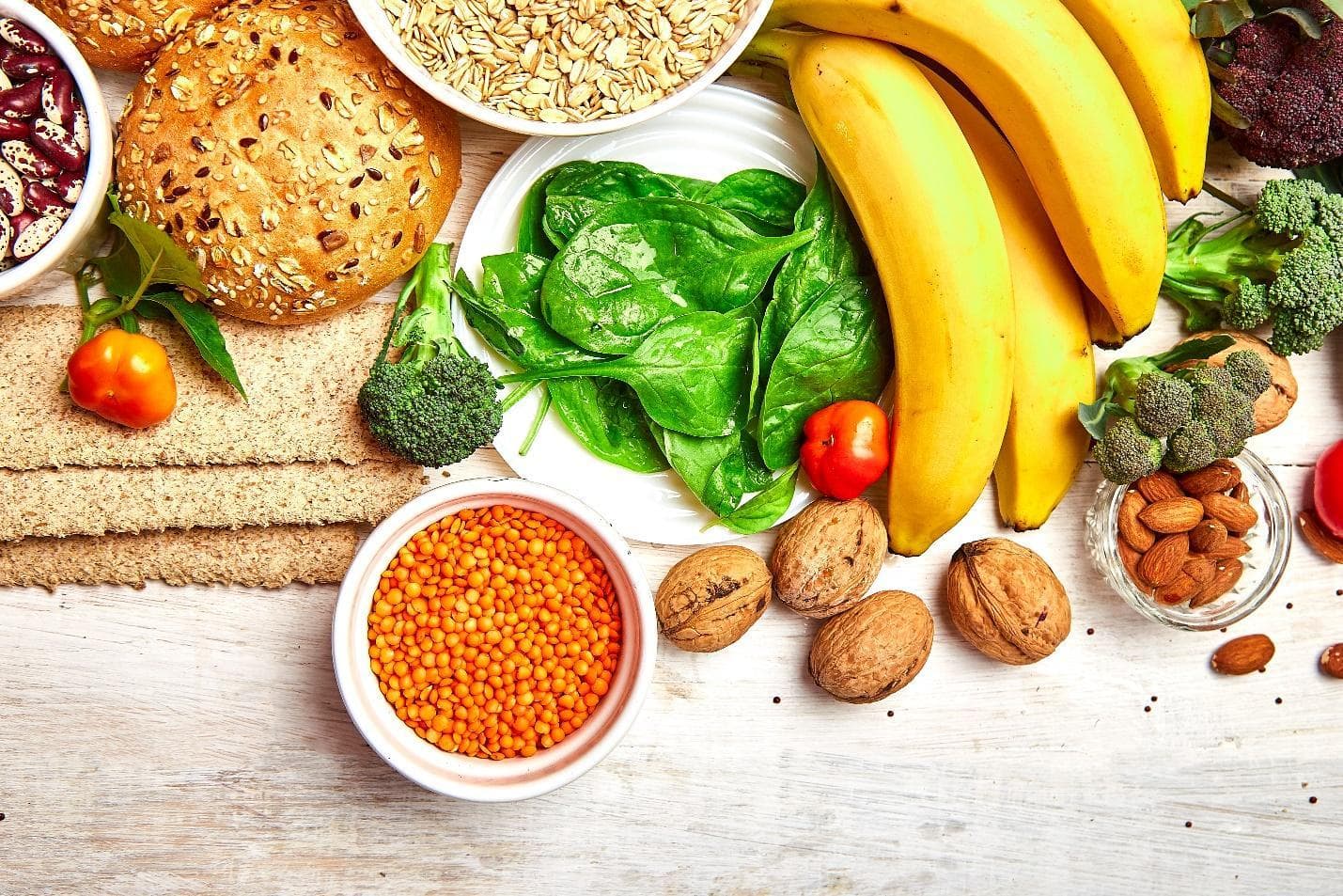 Best foods for Gut Health - High fiber foods
