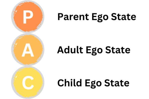 Transactional Analysis - Three Distinct Ego States Parent, Adult, Child - PAC